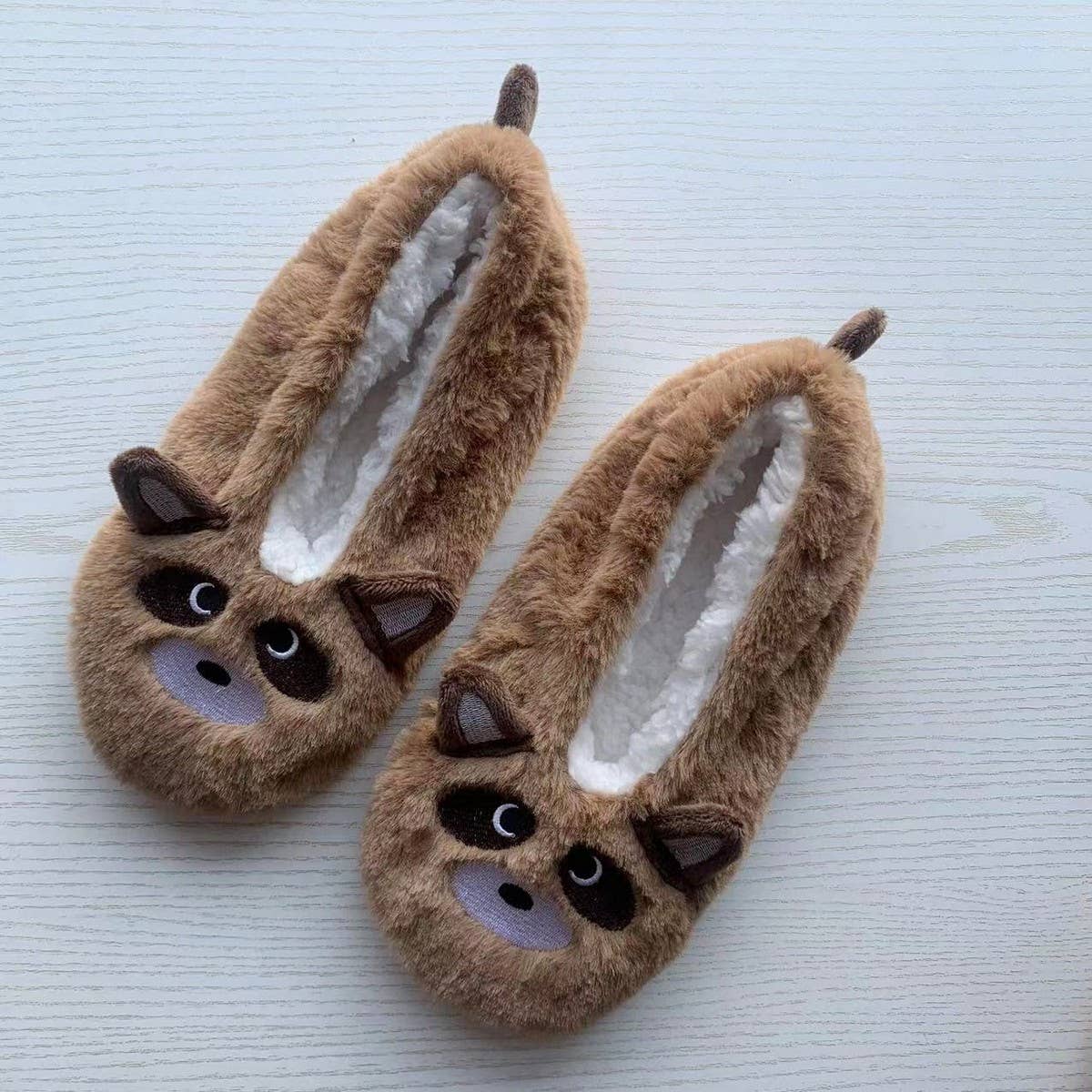 CUTE SOFT-SOLED PLUSH HOUSE SHOES FLOOR SHOES