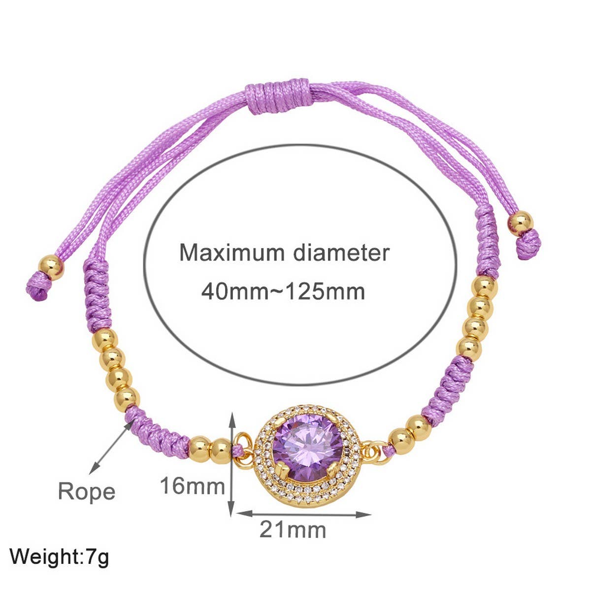 SET WITH COLORED ZIRCON BRACELET_CWAJE1040