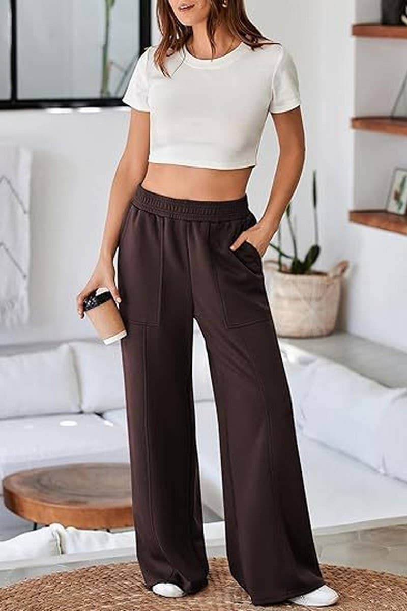 CWBLP01043_CASUAL HIGH WAIST WIDE LEG PANTS