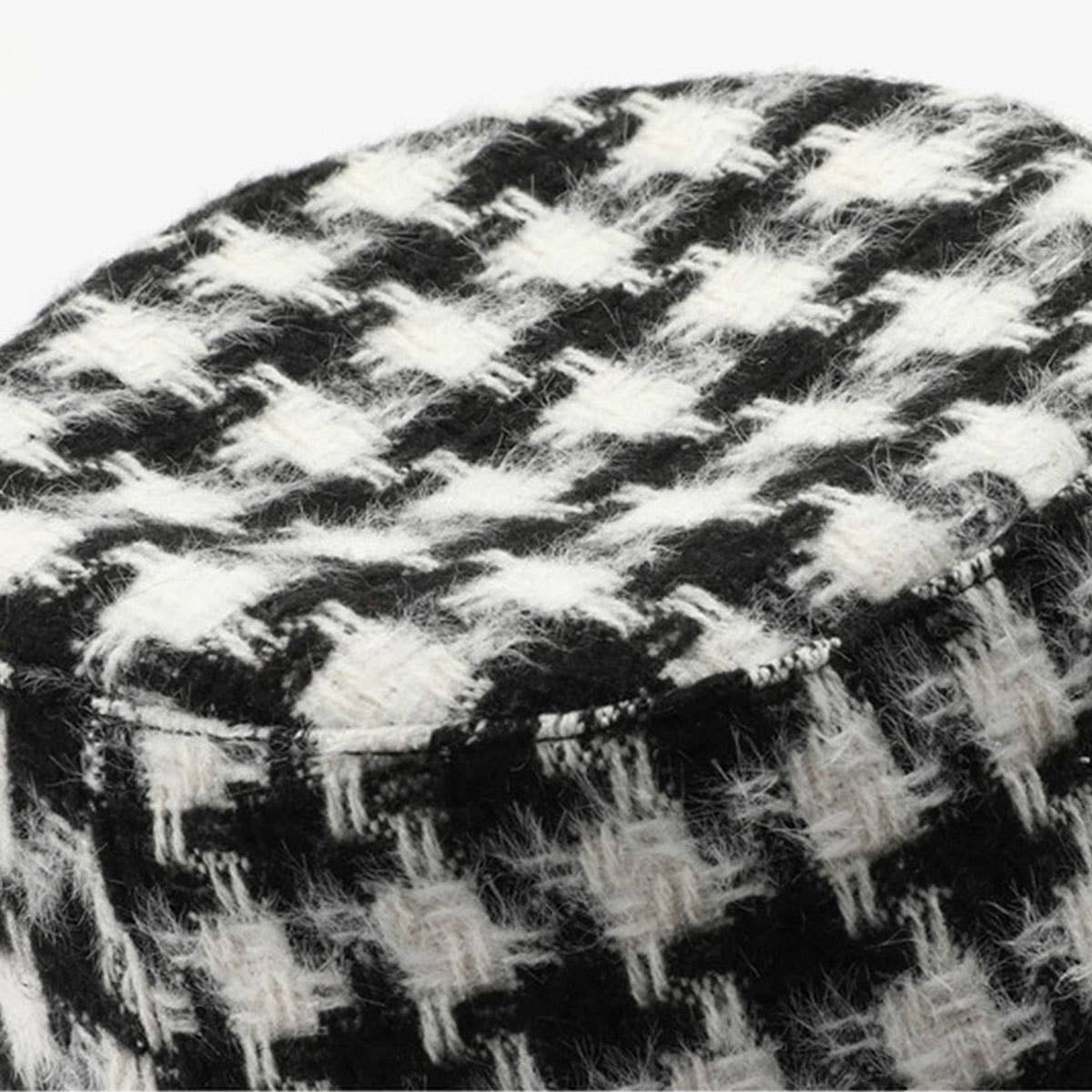 WINTER OUTDOOR RETRO SOLID COLOR BUCKET HAT_CWAH2176