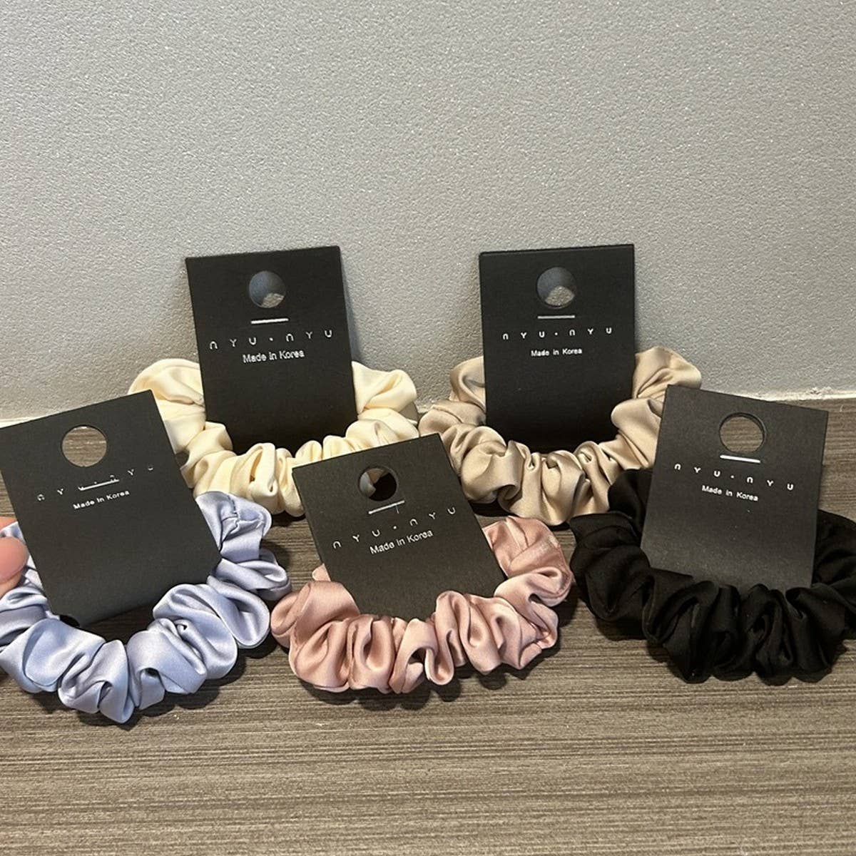 SIMPLE SOLID COLOR FRENCH SCRUNCHIE_CWAHA1719
