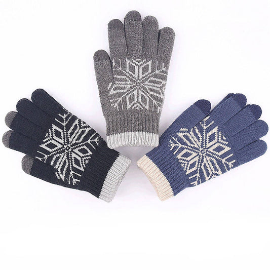 LARGE COLD-PROOF MEN'S TOUCH SCREEN GLOVES_CWAG0248
