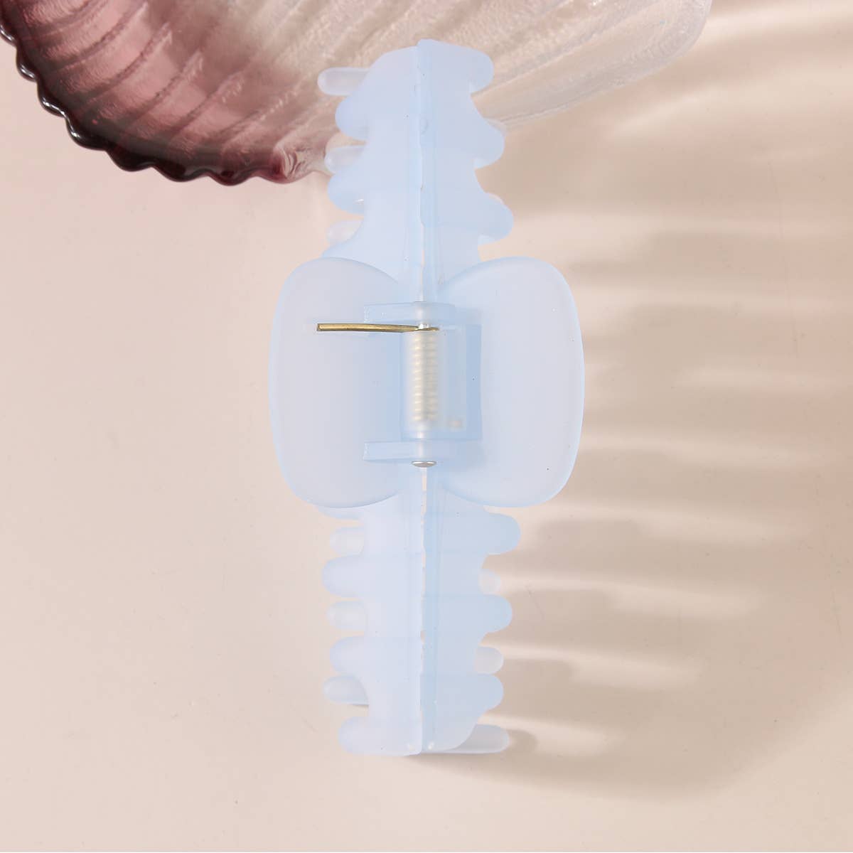 Macaron-colored PC matte clip-on hair clips