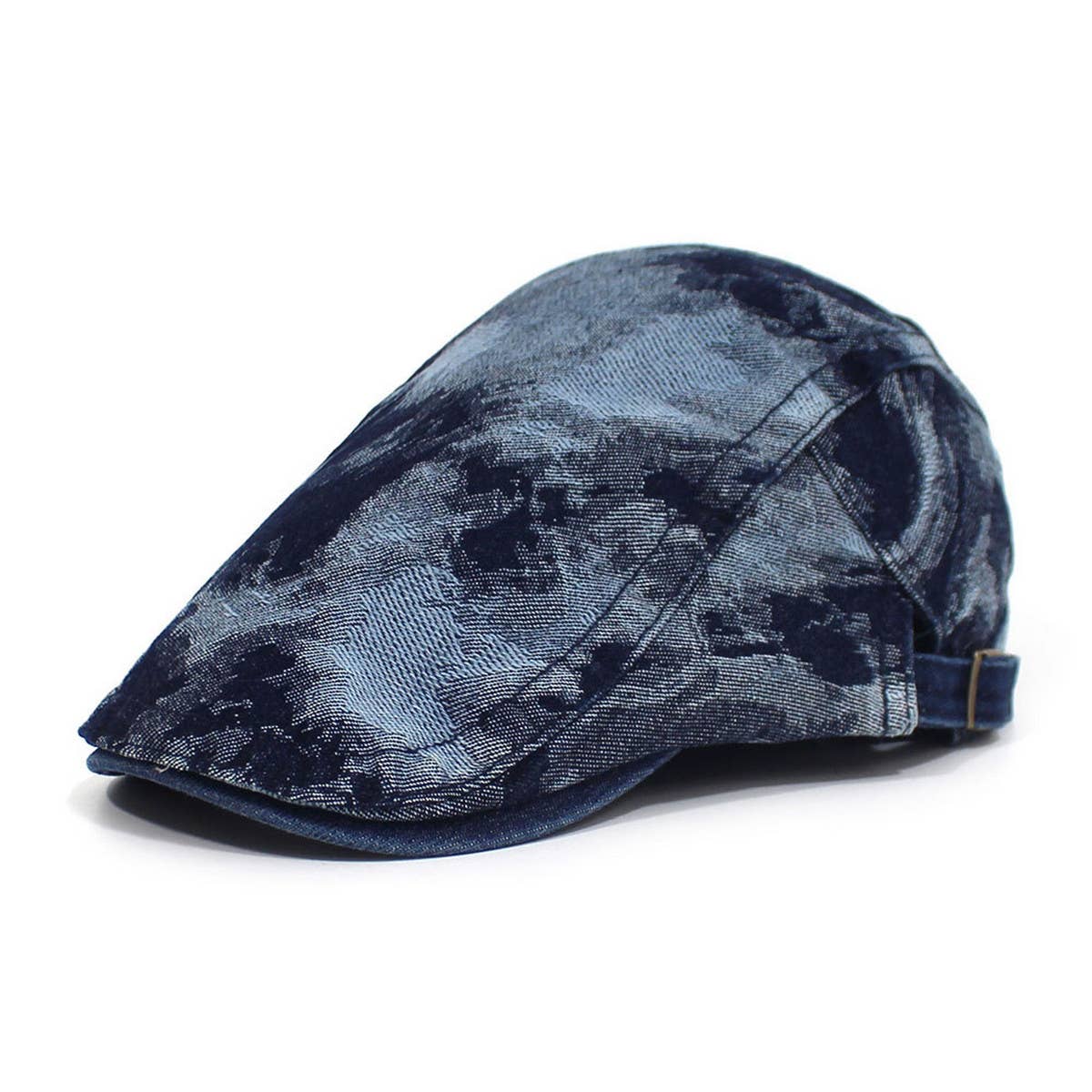 INK FASHION WASHED DENIM BERET_CWAB2922