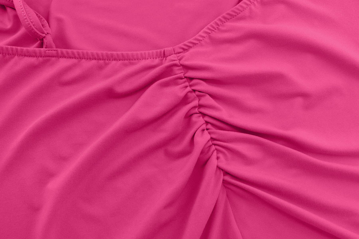 Sexy Ruched Backless Bodycon Cami Dress