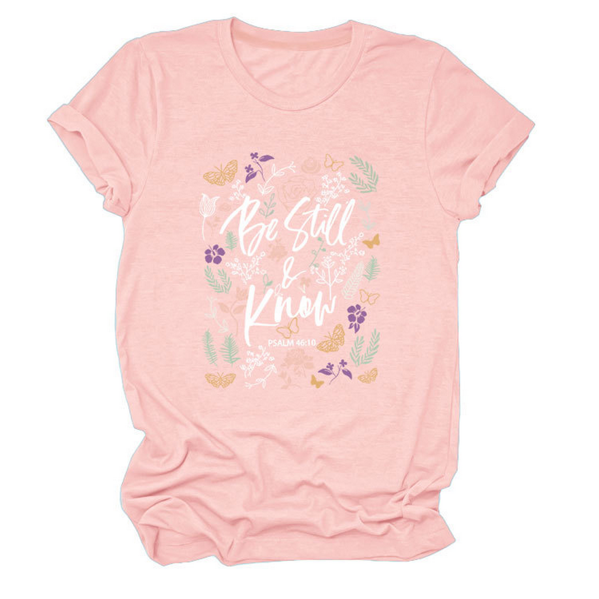 Women??¢s Faith Tee, Be Still and Know_CWTTS1480