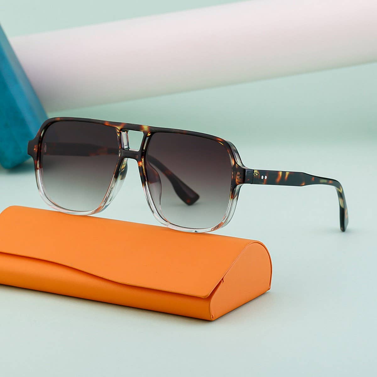 DOUBLE BRIDGE LARGE FRAME DRIVING SUNGLASSES