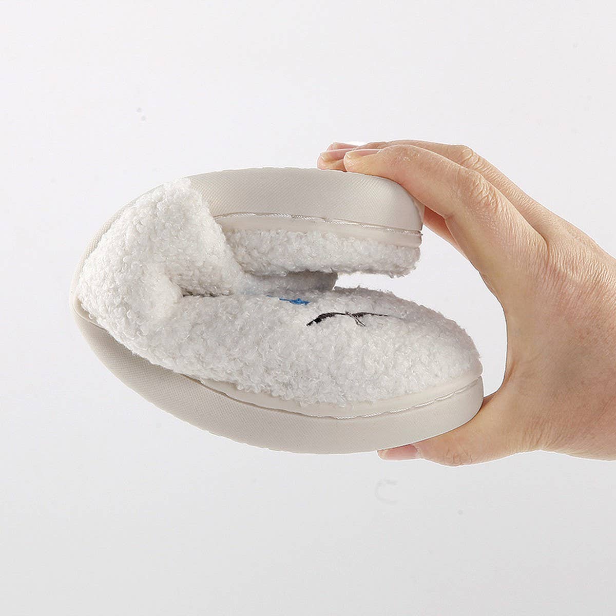 NEW SEAGULL THICK-SOLED WARM COTTON SLIPPERS