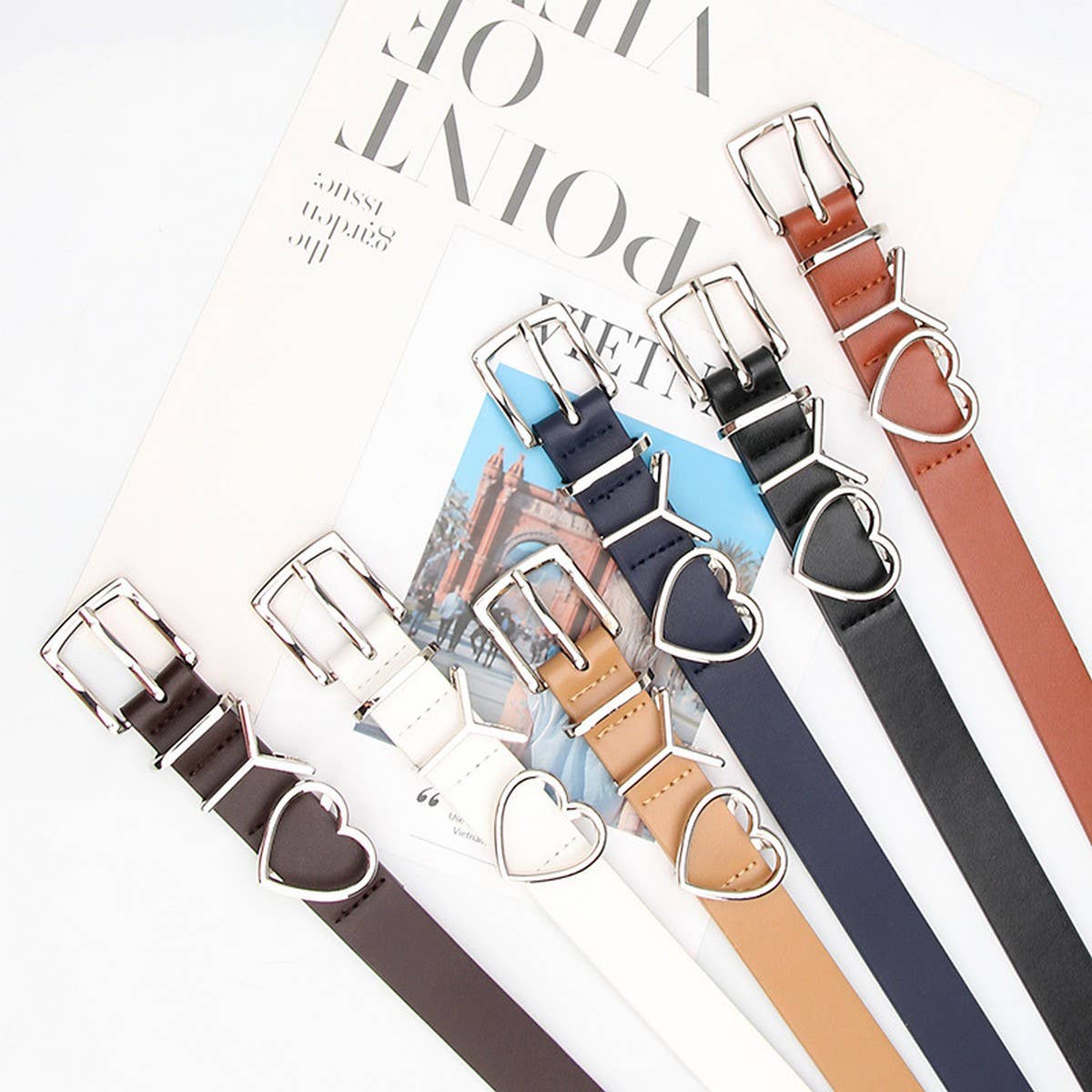 CLASSIC SIMPLE I LOVE YOU THIN BELTS_CWABE0396