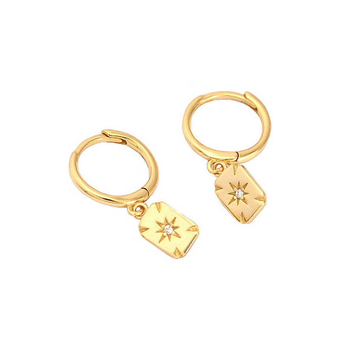 GEOMETRIC FASHION RETRO PERSONALITY EARRINGS