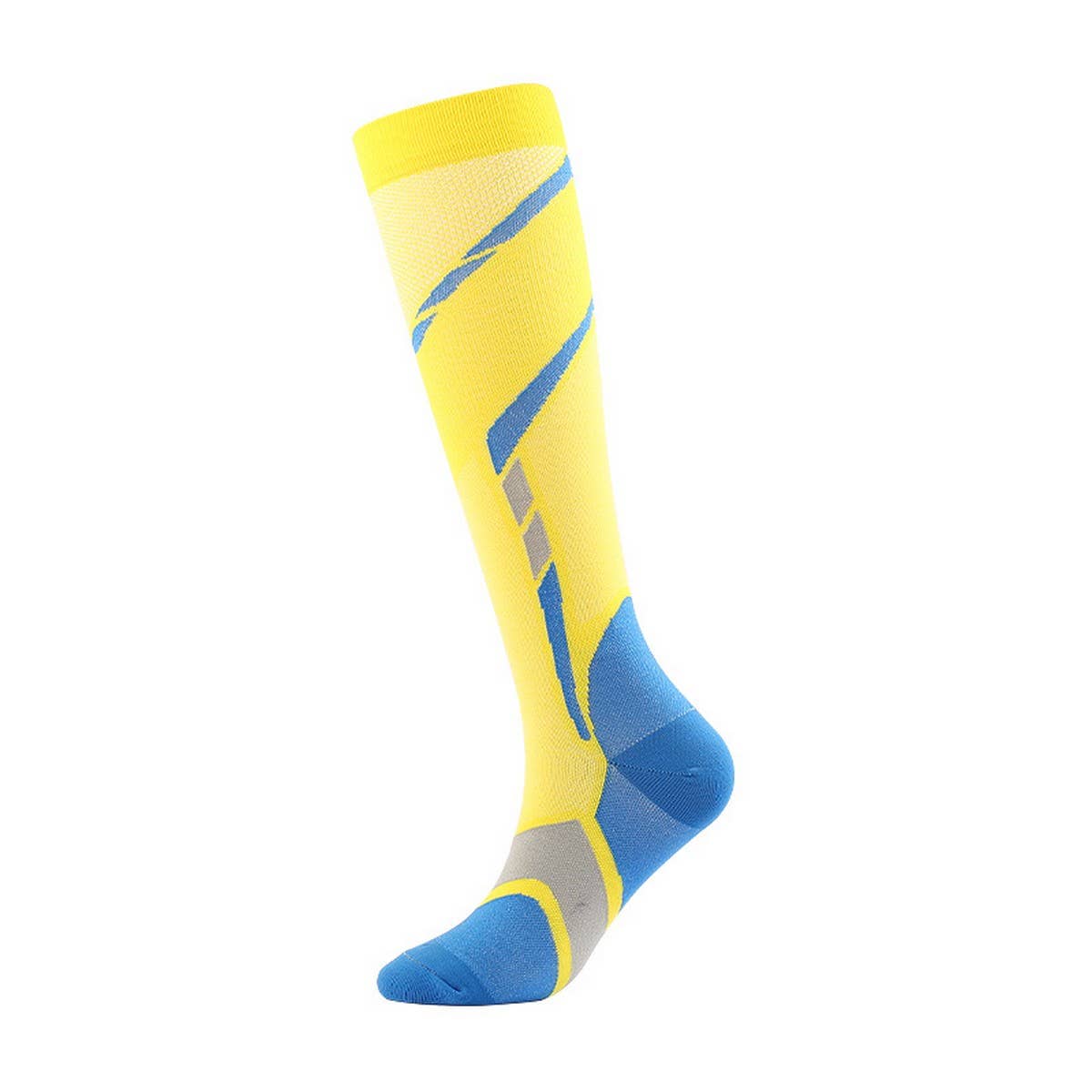COLORFUL SPORTS LONG COMPRESSION SOCKS