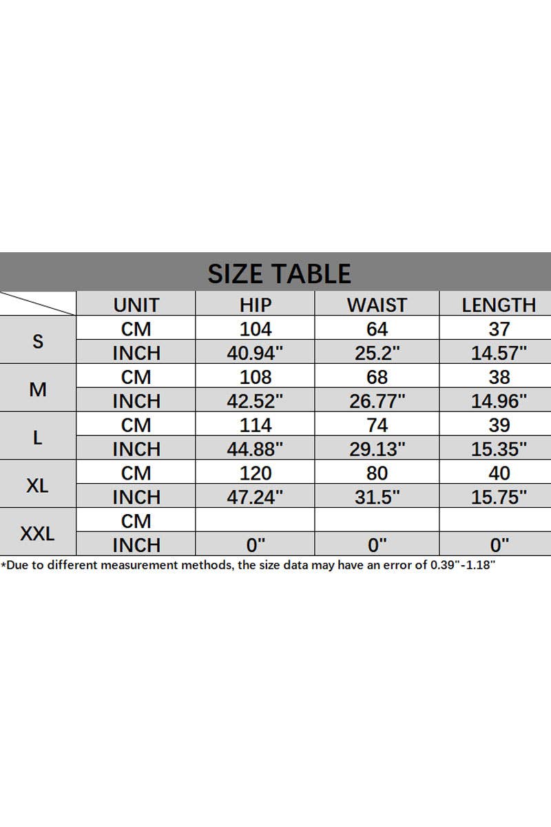 CWBSP0498_SUMMER HIGH WAIST CASUAL SPORTS SHORTS