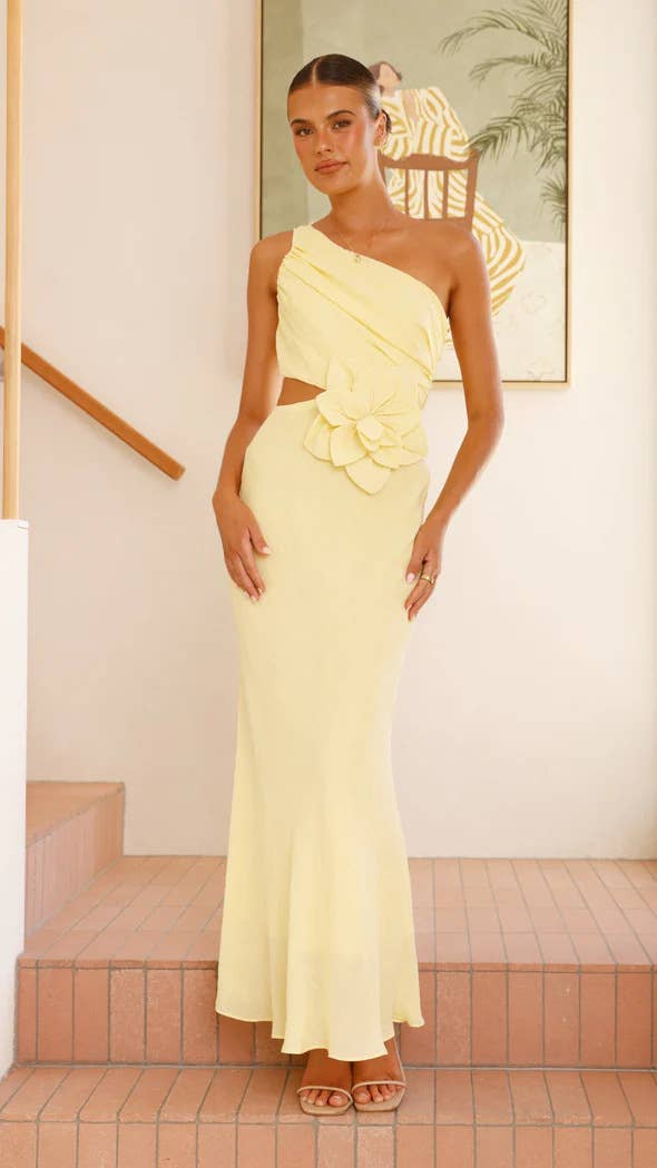 Stylish slim sexy solid color strapless dress