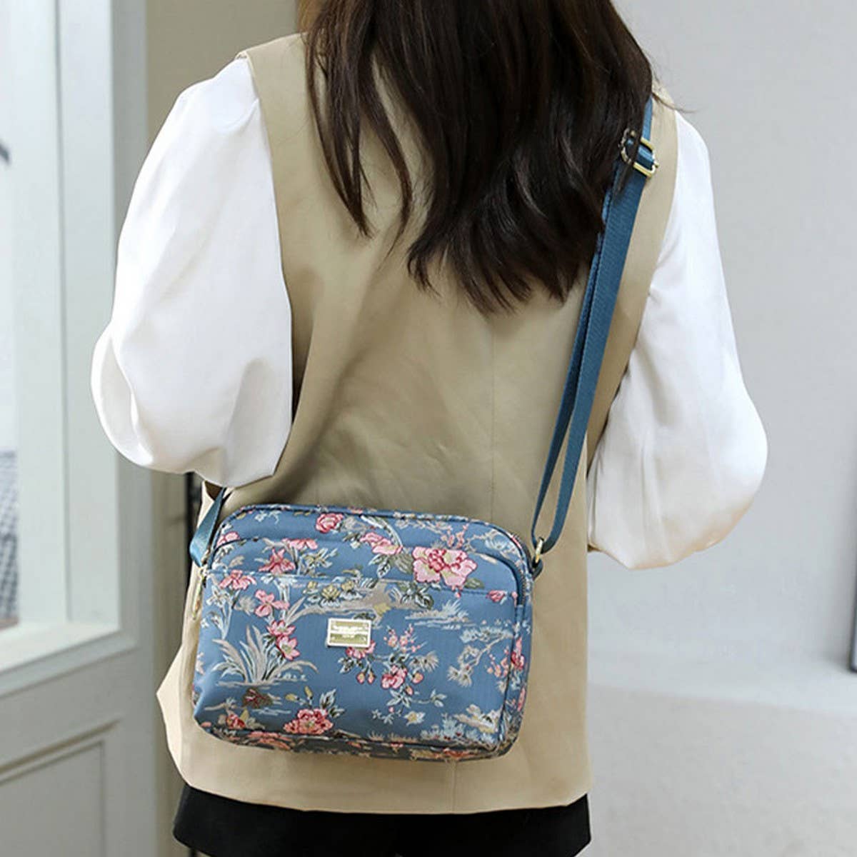 PRINTED CASUAL SIMPLE SHOULDER CROSSBODY BAG_CWASC1754