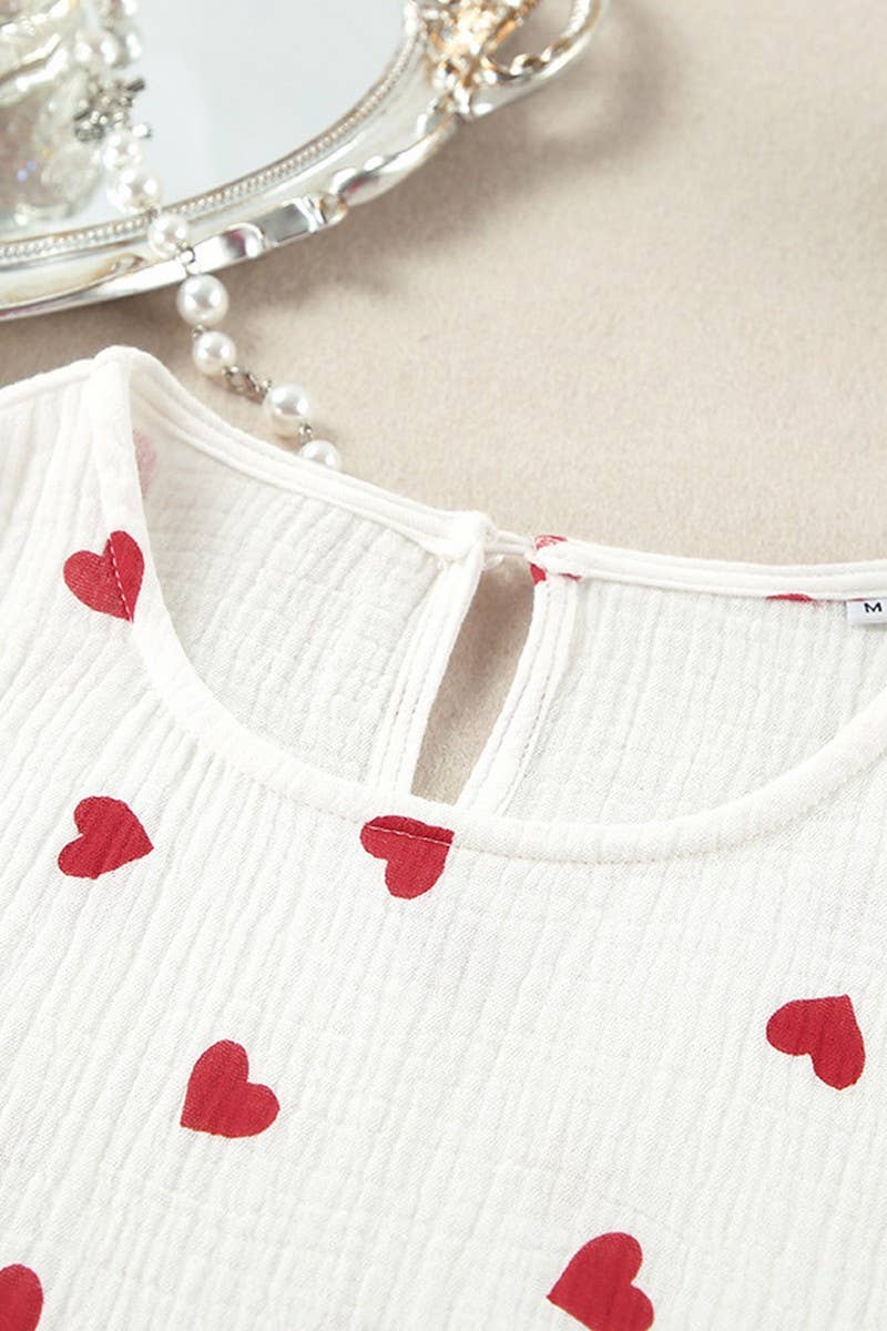 CWDMD4859_SPRING AND SUMMER SEXY WHITE HEART LONG NIGHTDRESS