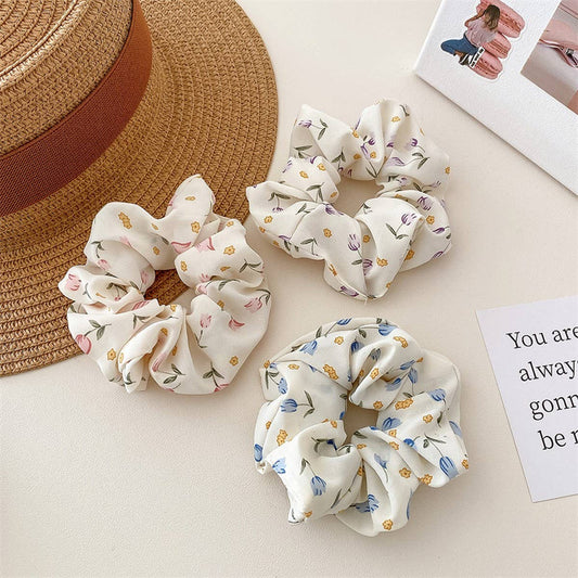 SMALL FRESH FABRIC FLOWER HAIRRING HAIRACCESSORIES_CWAHA4163