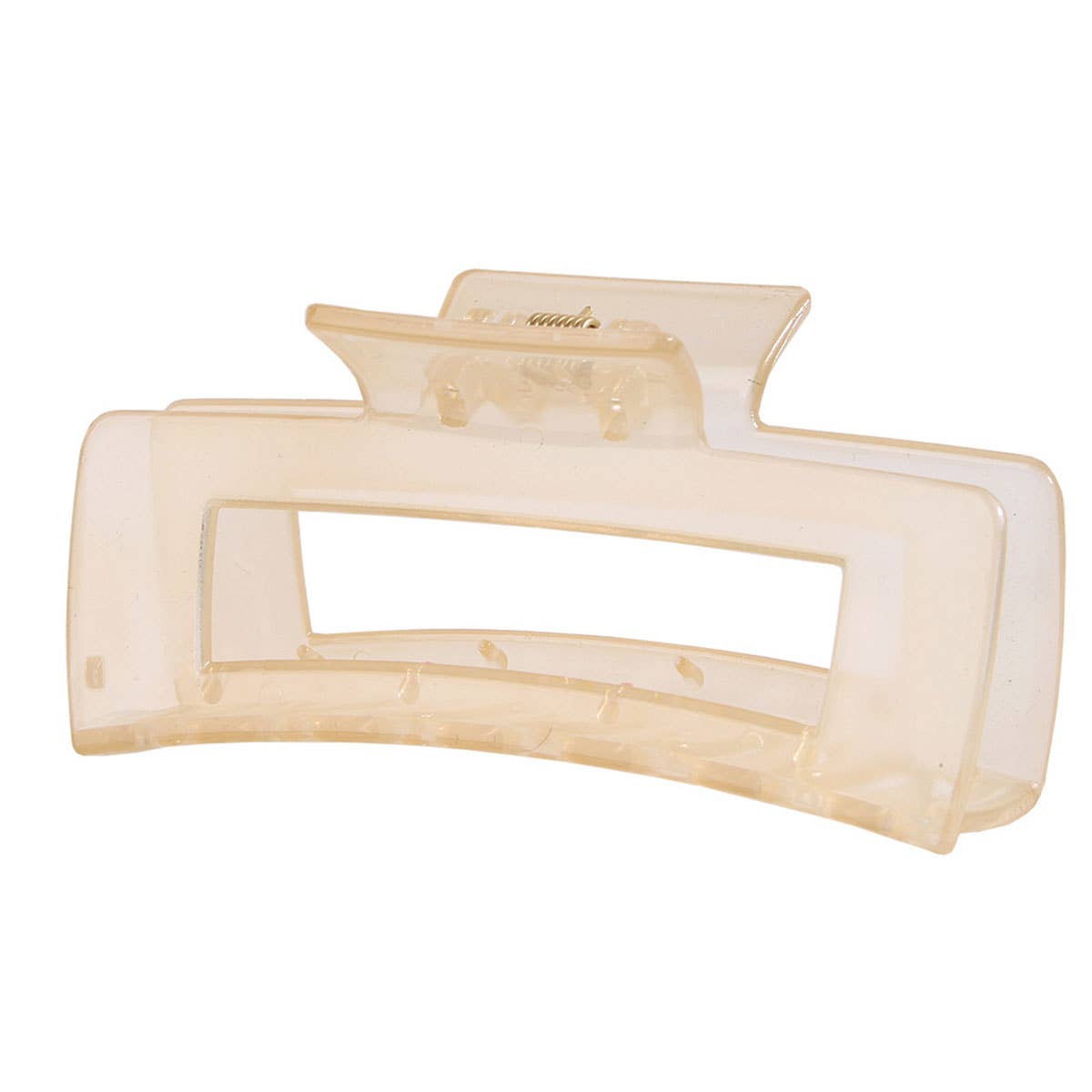 4.1 Inch Matte PS Plastic Hair Claw Clip, Wholesal_CWAHA0091
