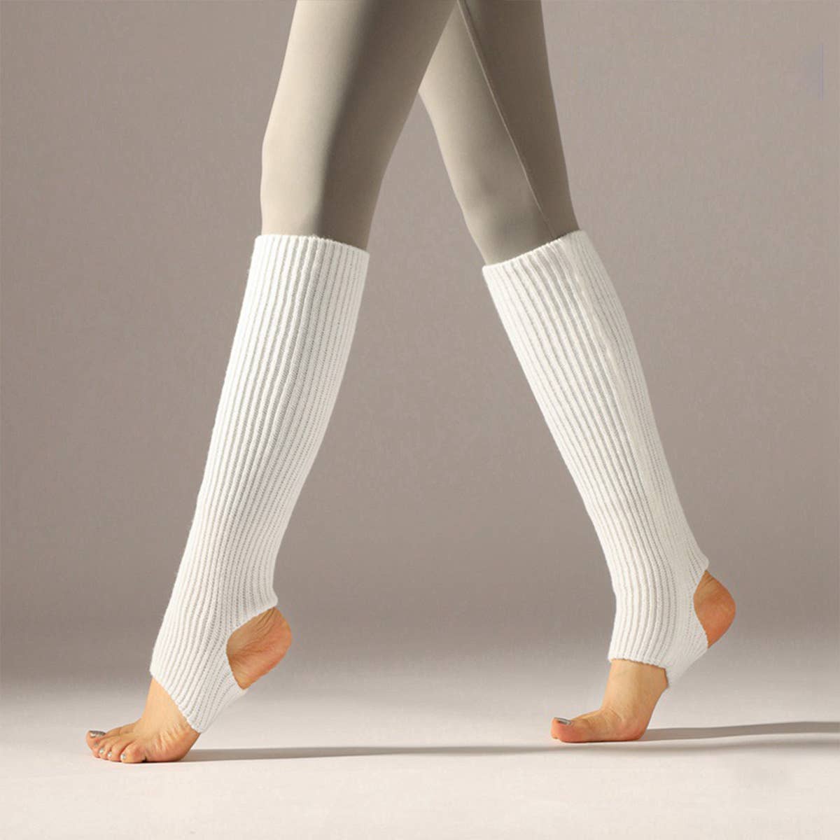 KNITTED SPORTS PROTECTIVE FOOT WARMING SOCKS
