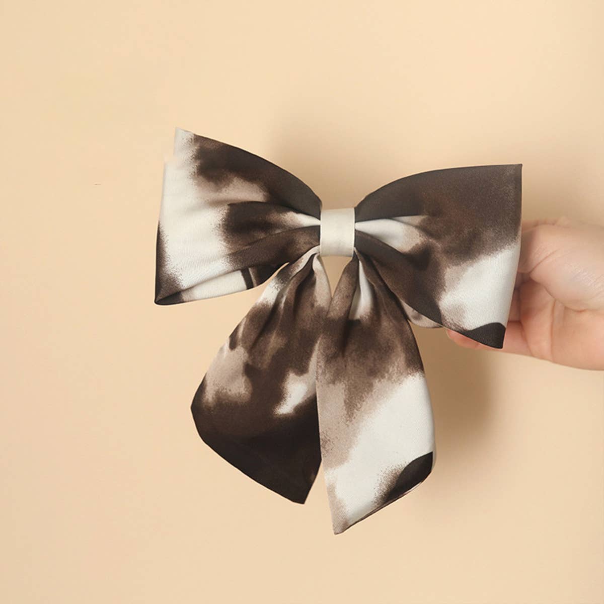 NEW STYLE TIE-DYE BOW HAIRPIN_CWASC1065