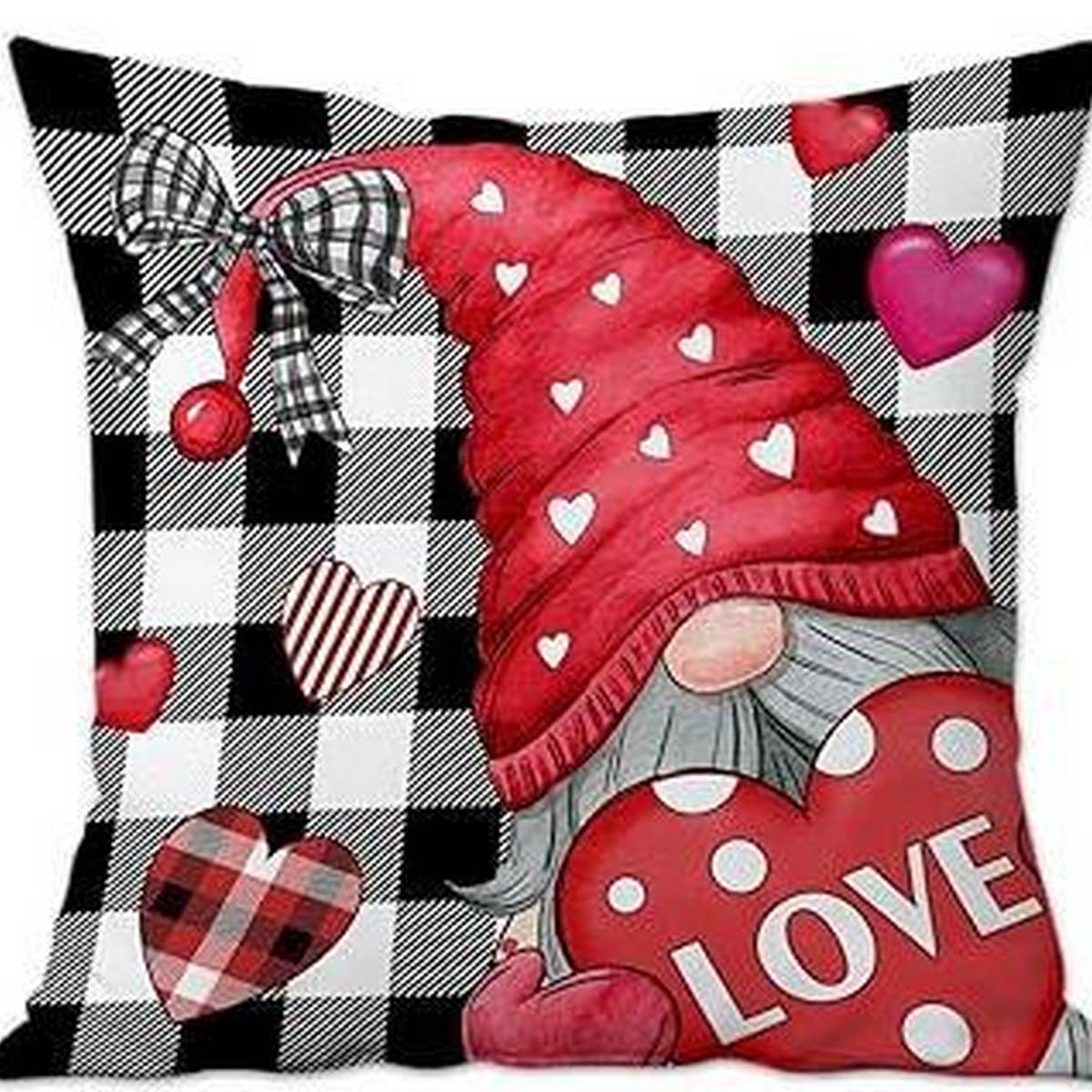 LOVE VALENTINE'S DAY PILLOW COVER