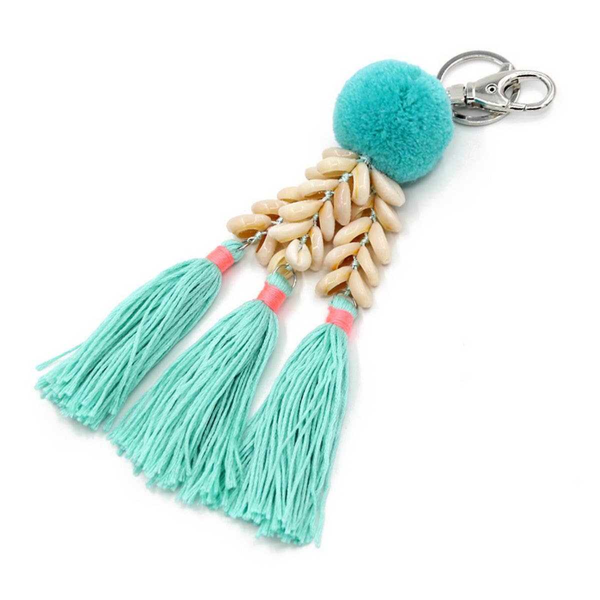WEST MIA STYLE TASSEL KEYCHAIN WOMEN'S BAG PENDANT