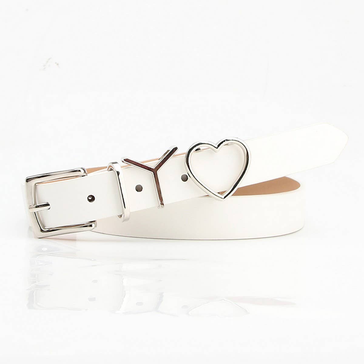 CLASSIC SIMPLE I LOVE YOU THIN BELTS_CWABE0396