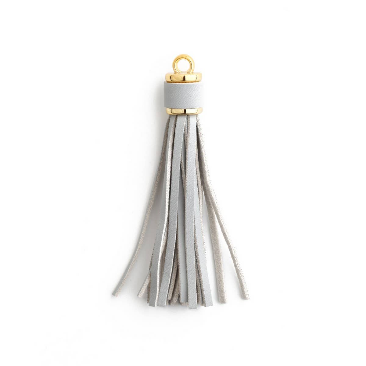 Leather Fringe Keychain, PU Tassel Bag Charm_CWAB5007
