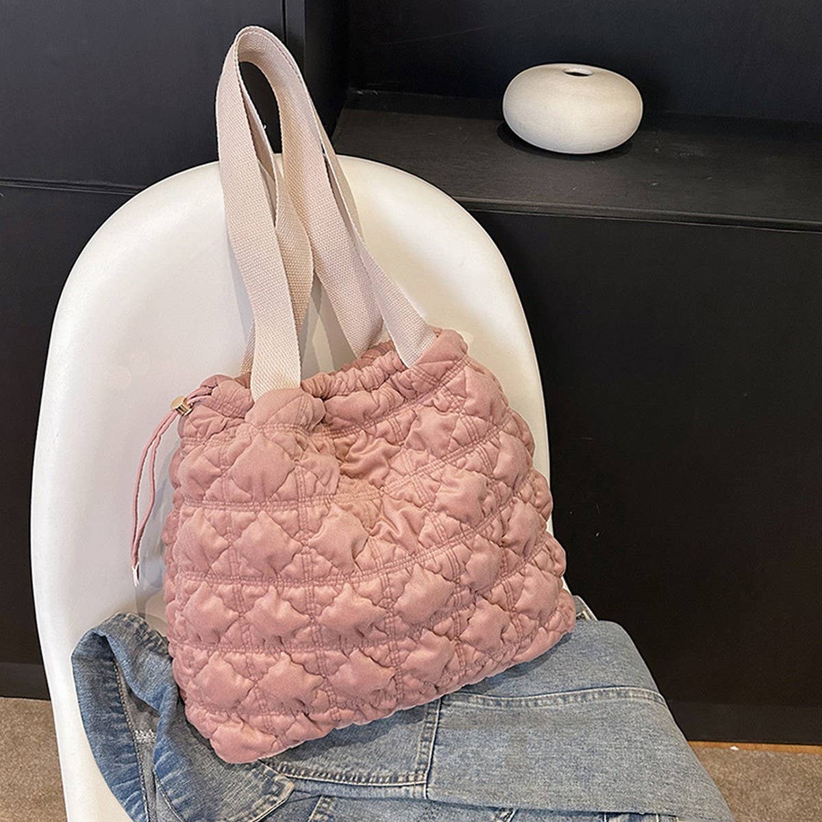 Fluffy Velvet Cloud Handbag Women Shoulder Bag_CUAB00605