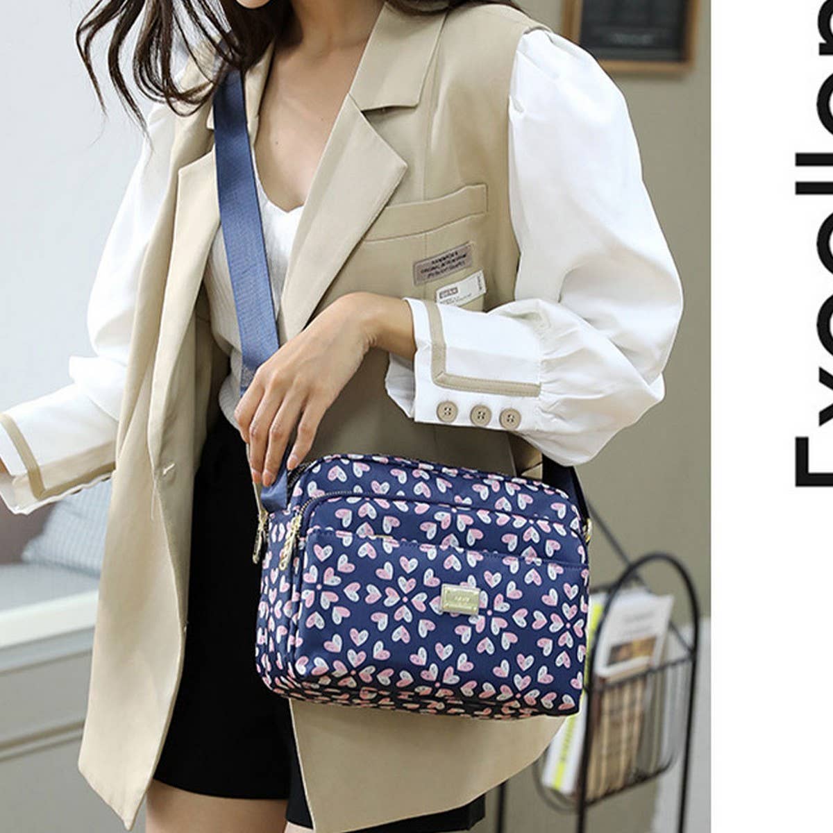 PRINTED CASUAL SIMPLE SHOULDER CROSSBODY BAG_CWASC1754
