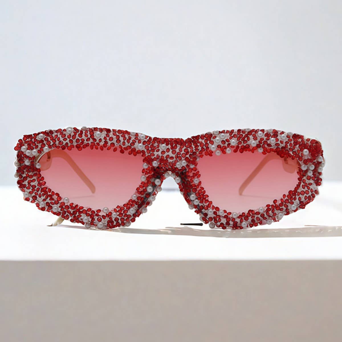 PERSONALIZED METAL CHAIN DIAMOND SMALL SUNGLASSES_CWASG0793