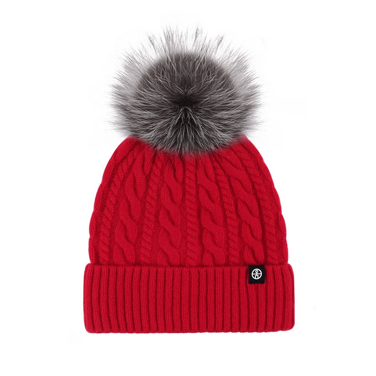 WINTER WARM WINDPROOF WOOL KNITTED HAT FOR WOMEN_CWAH2459
