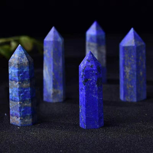 Lapis Lazuli Crystal Point Tower