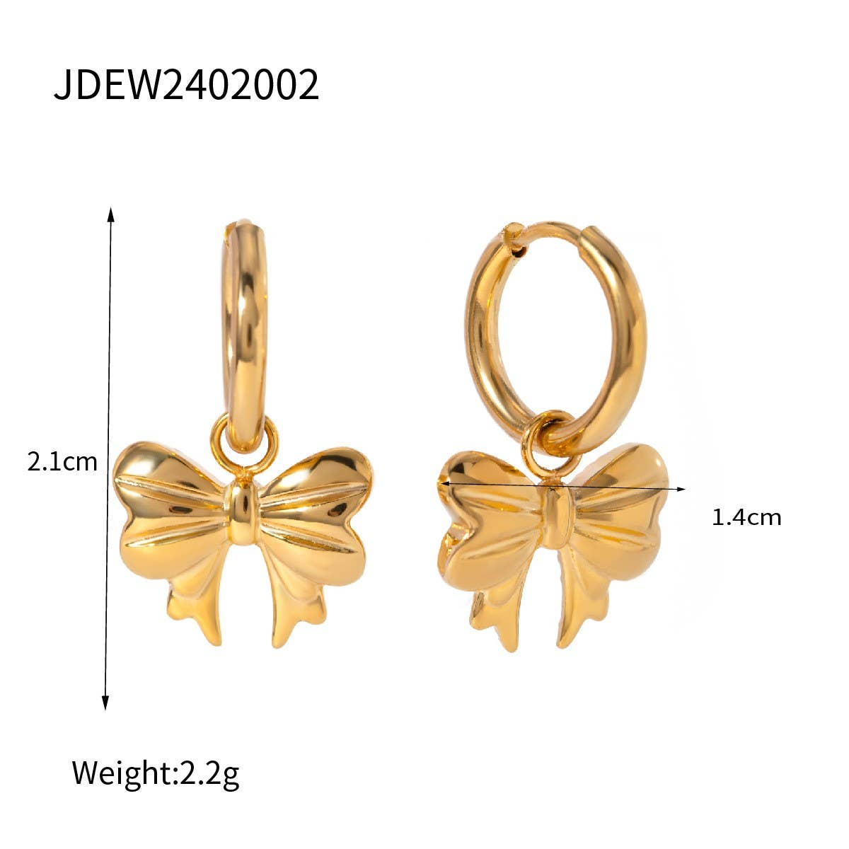 HOT FASHION BOW EARRINGS