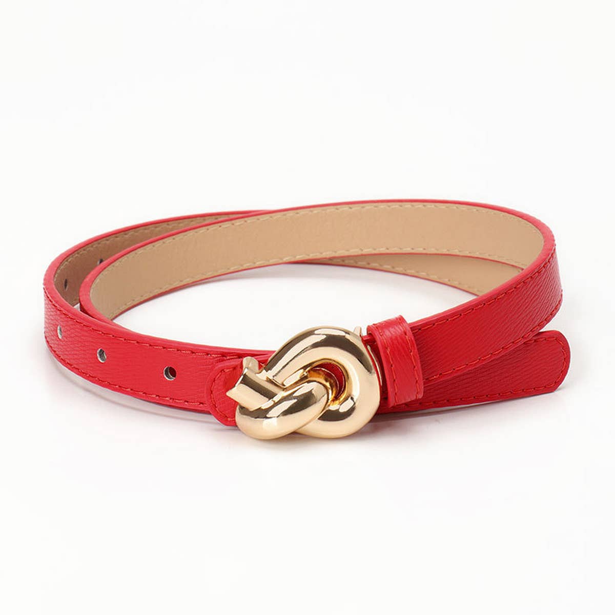 CWABE0935_FASHION SNAP KNOTTED BELT