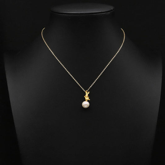 LUXURY NATURAL FRESHWATER PEARL NECKLACE