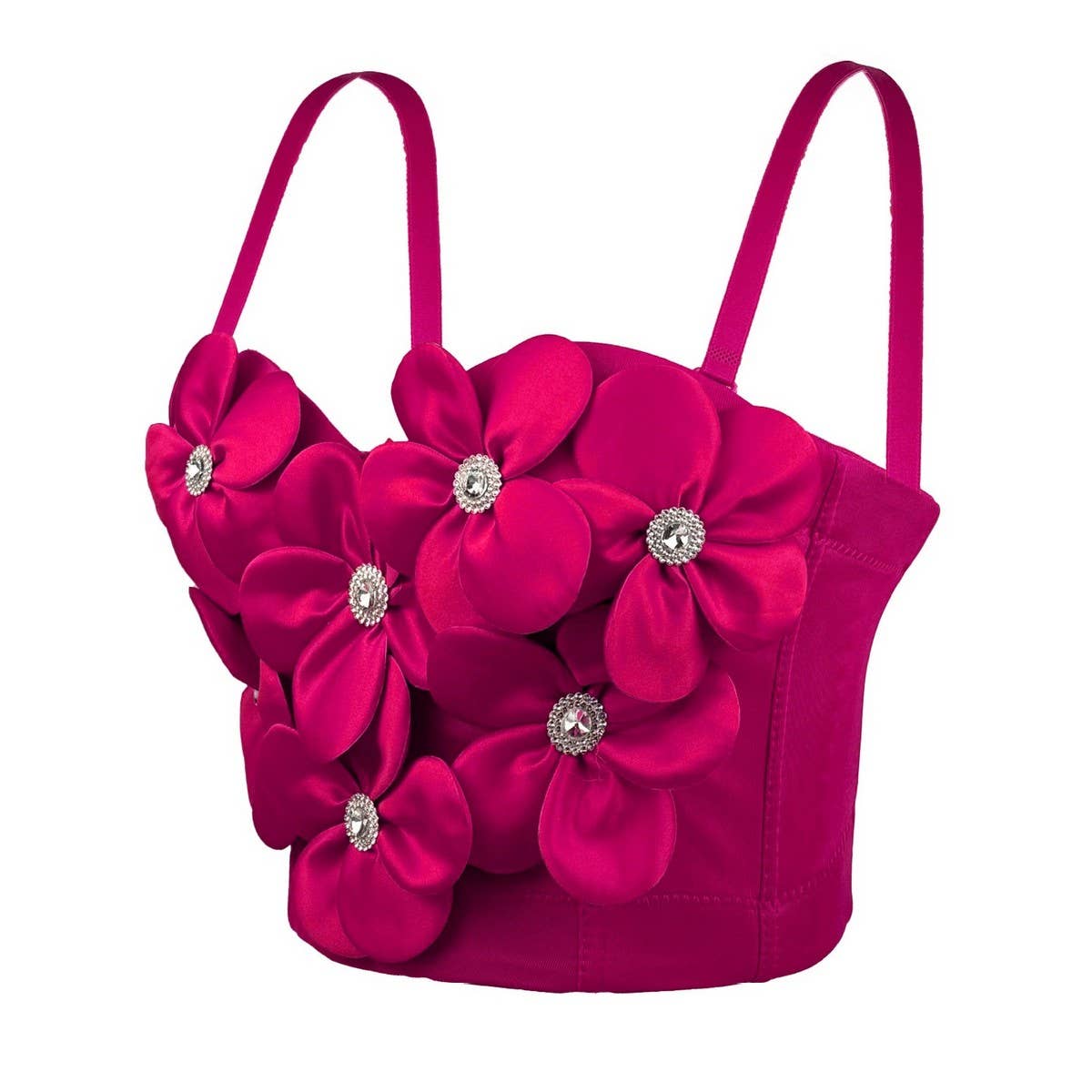 CREATIVE FLOWER HIGH-END HERRINGBONE BRA