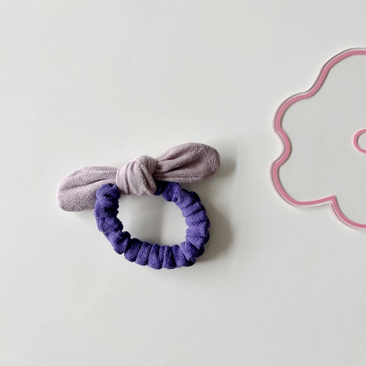 CHILDREN'S NEW BOW COLOR MATCHING HAIR ROPE