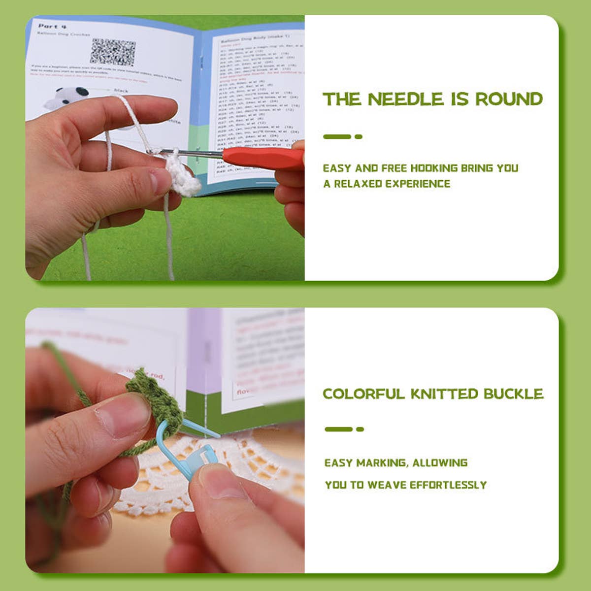 WHITE BALLOON DOG DOLL CROCHET MATERIAL PACK