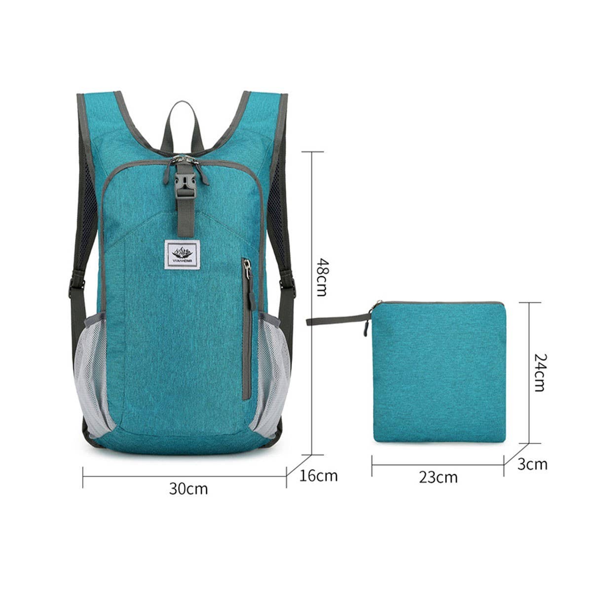 Lightweight Foldable Sports Skin Backpack, Unisex_CWAB5440