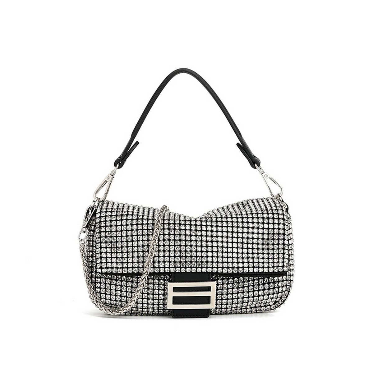 HIGH-END FASHIONABLE RHINESTONE EVENING BAG_CWAB3594