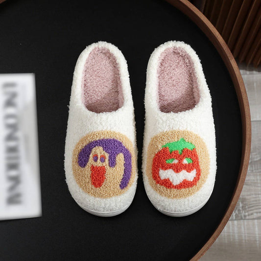 HALLOWEEN NOSTALGIC CREATIVE NEW COTTON SLIPPERS