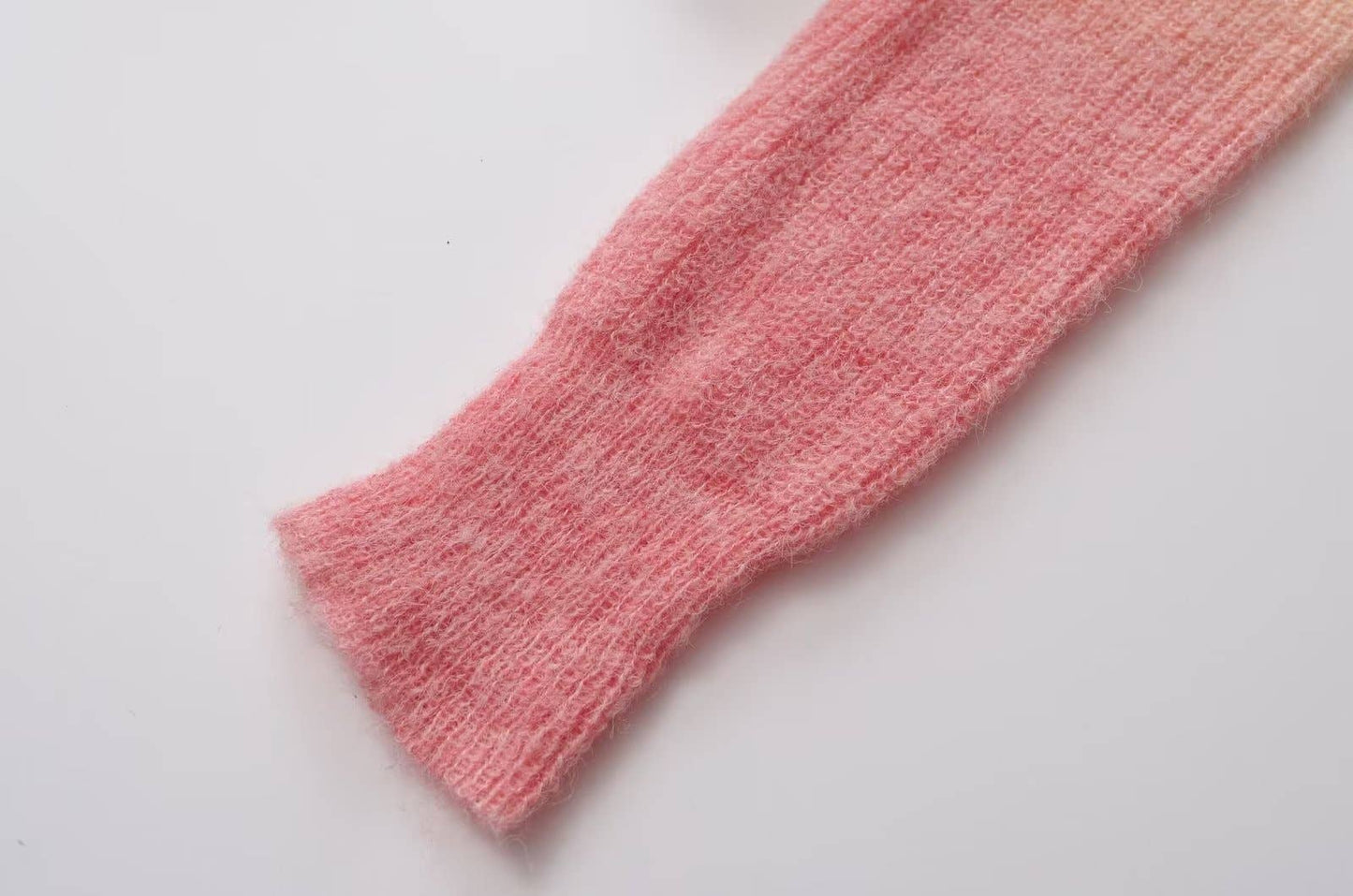 SINGLE BREASTED MULTICOLORED KNIT CARDIGAN