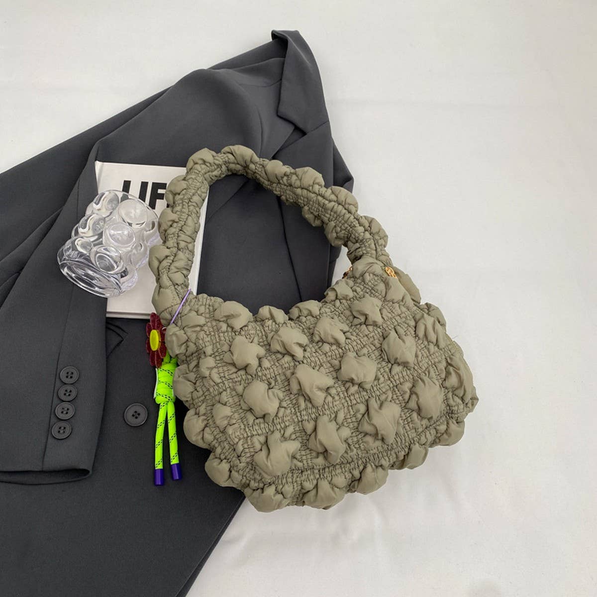 Mini Puffy Cloud Dumpling Shoulder Bag_CUAB00479