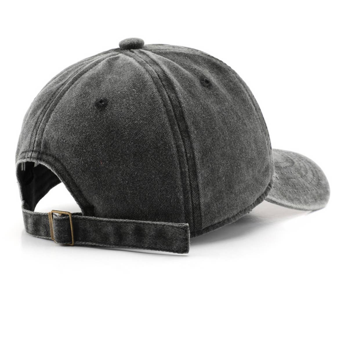 Vintage Washed Distressed Heart Embroidery Cap_CWAH1279