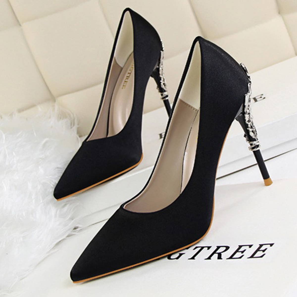 WOMEN POINTED TOE HIGH HEELS
