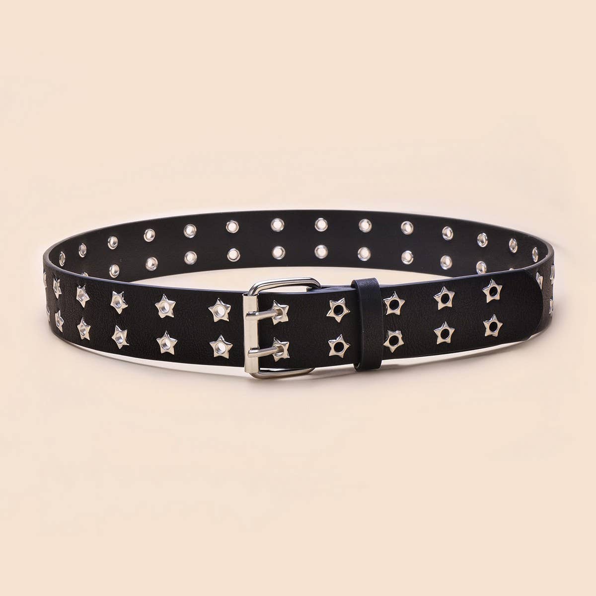 FASHION PUNK STYLE STAR DOUBLE-BREASTED BELT_CWMM3960
