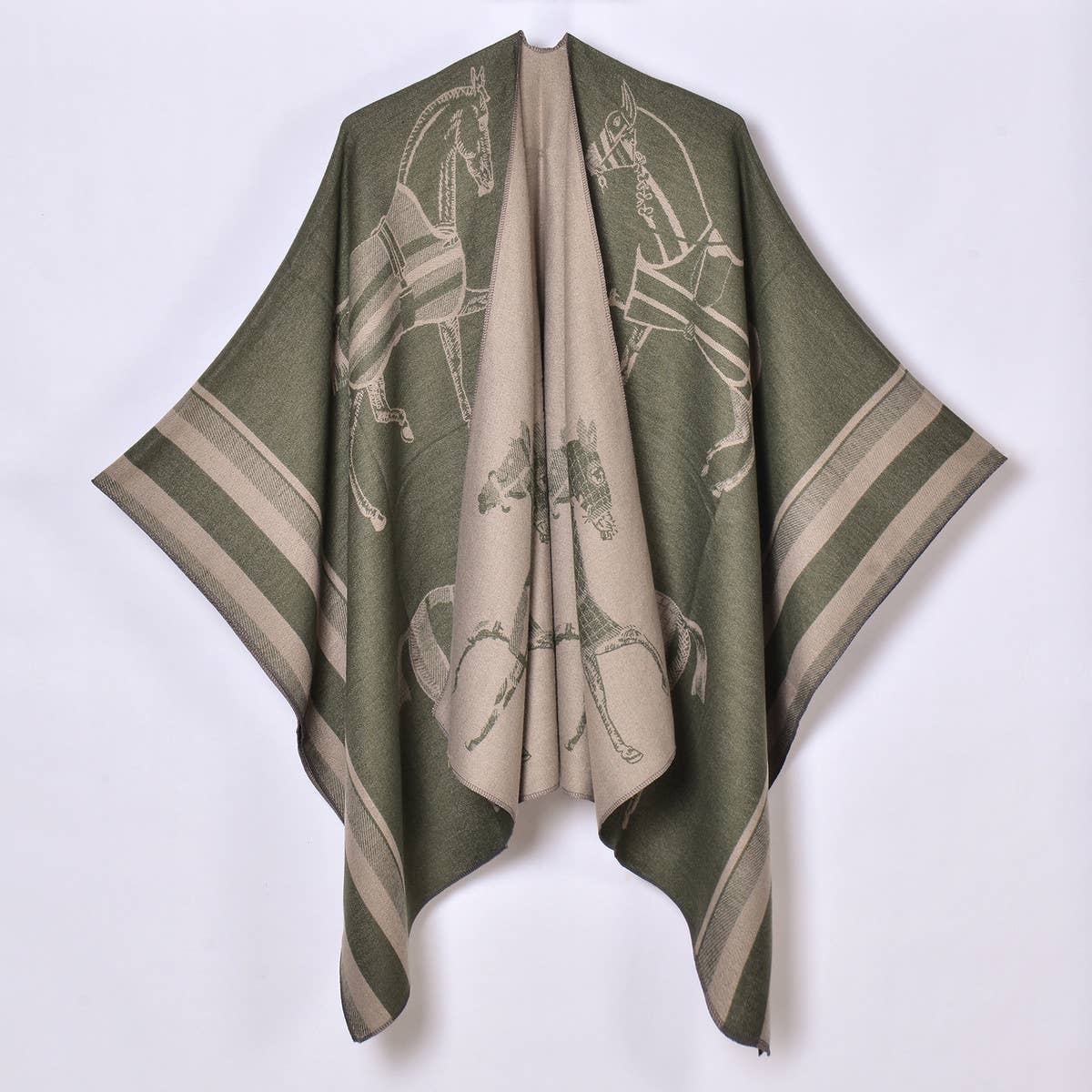 WOMEN SIMPLE CARDIGAN SHAWL