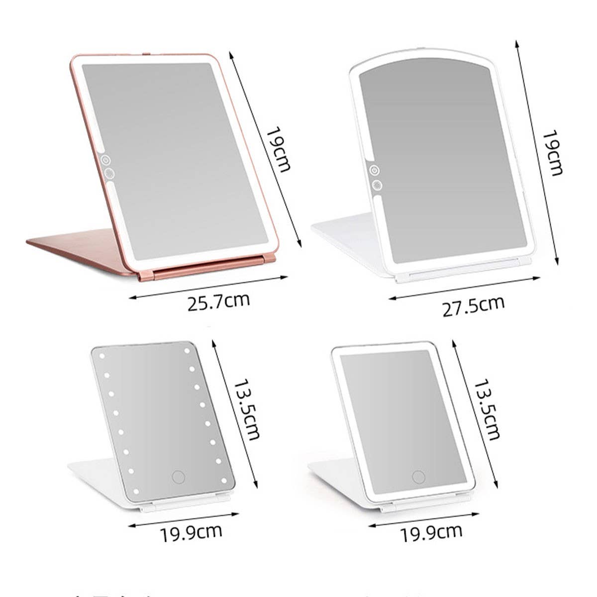 DIRECT PLUG-IN LED FLAT MAKEUP MIRROR