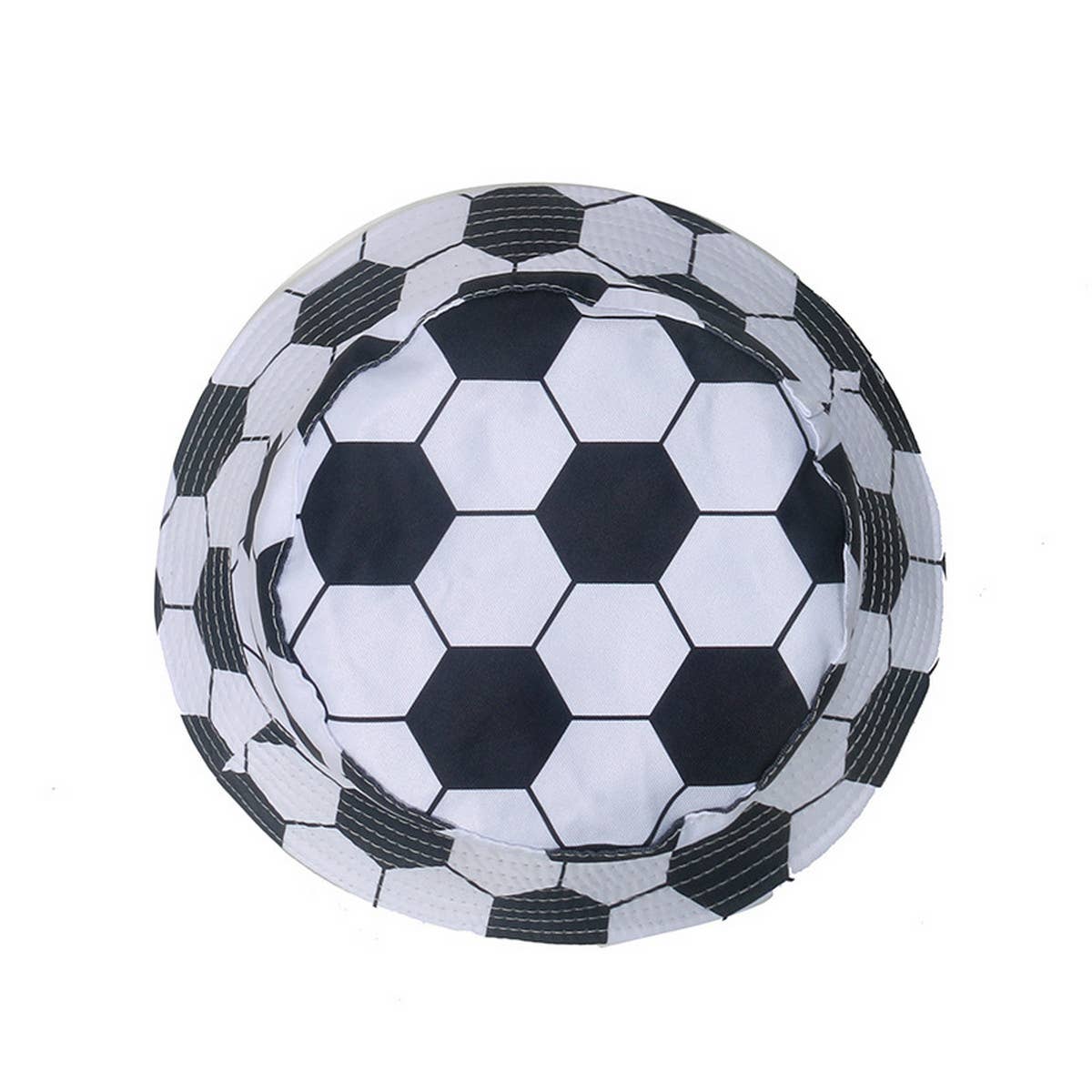 CASUAL DOUBLE-SIDED FOOTBALL PRINT BUCKET HAT_CWAH1560