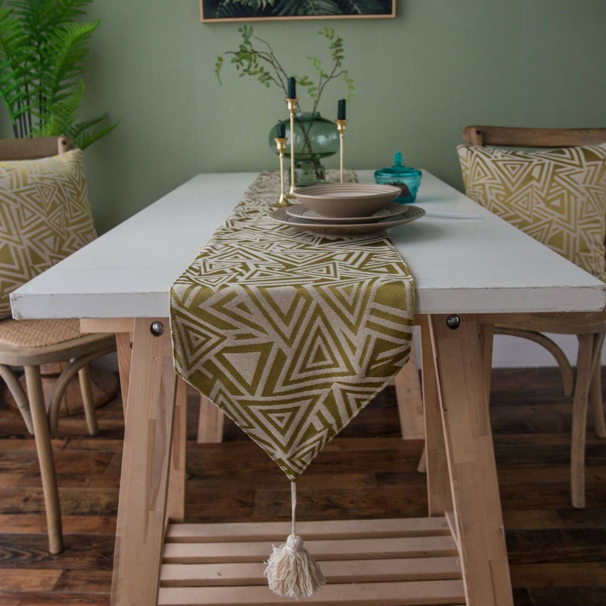 MODERN SIMPLE LONG COFFEE TABLE TABLECLOTH